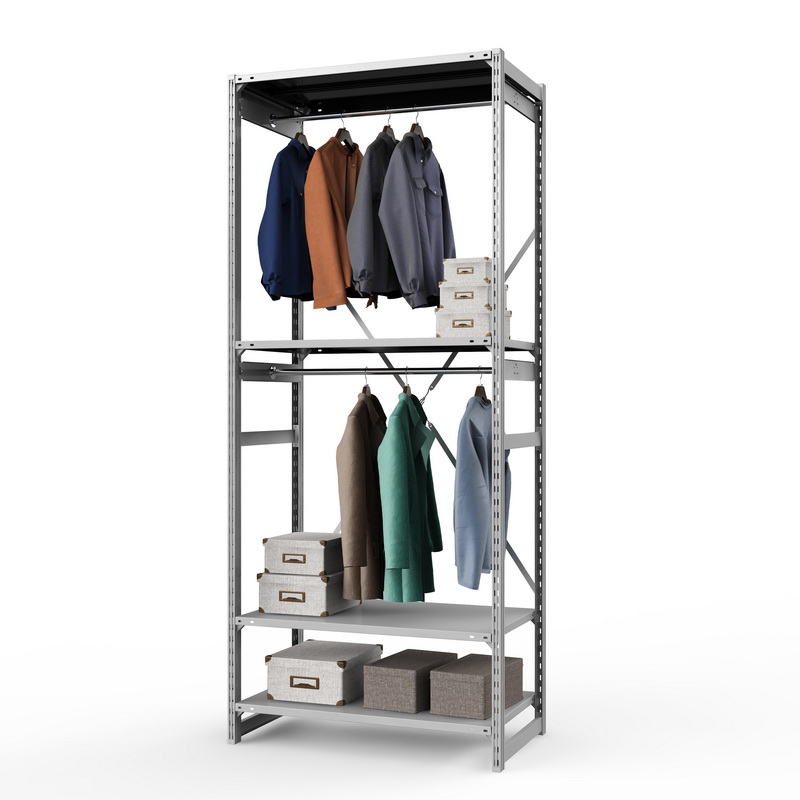 Стеллаж металлический ГТС Универсал, 2500x1000x500 мм.Штанги: 2шт. Полки: метал. 4 шт. (ТСУ 25100540ш2)