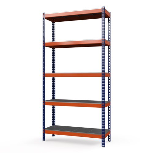 Среднегрузовой стеллаж Профи-Т 3000x1240x770 мм. Ярусы: оцинк. мет. усил. 5 шт. (Т-150/1 M/5/У)