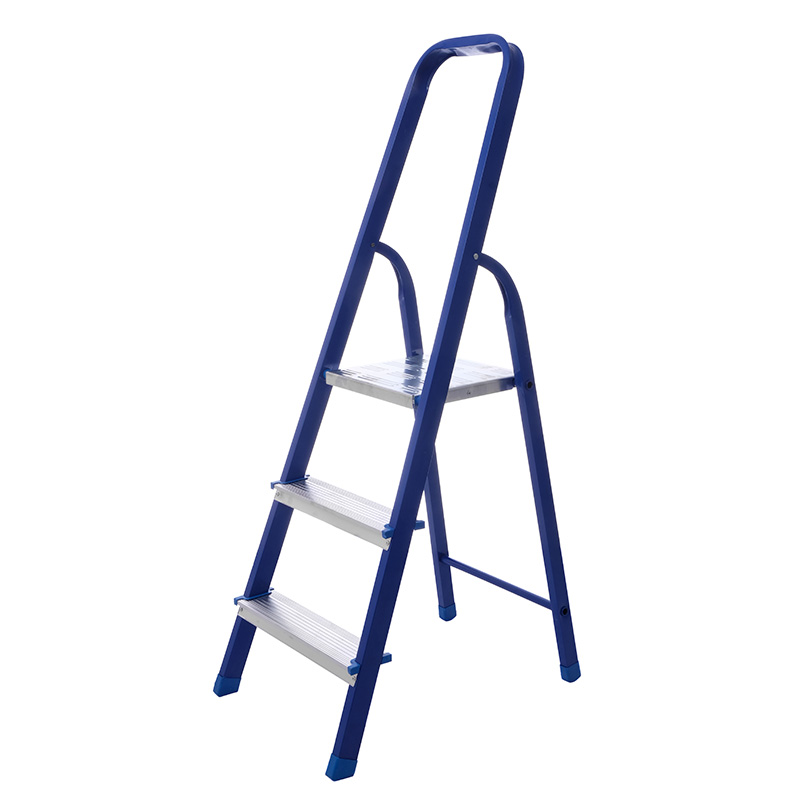 Стремянка стальная с алюминиевыми ступенями CS03 (3 ступени)