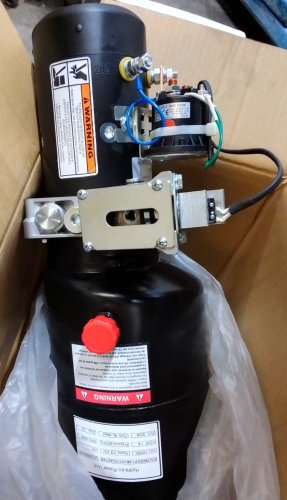 Гидростанция в сборе с бачком, помпой и электромотором Cholift, для BDA