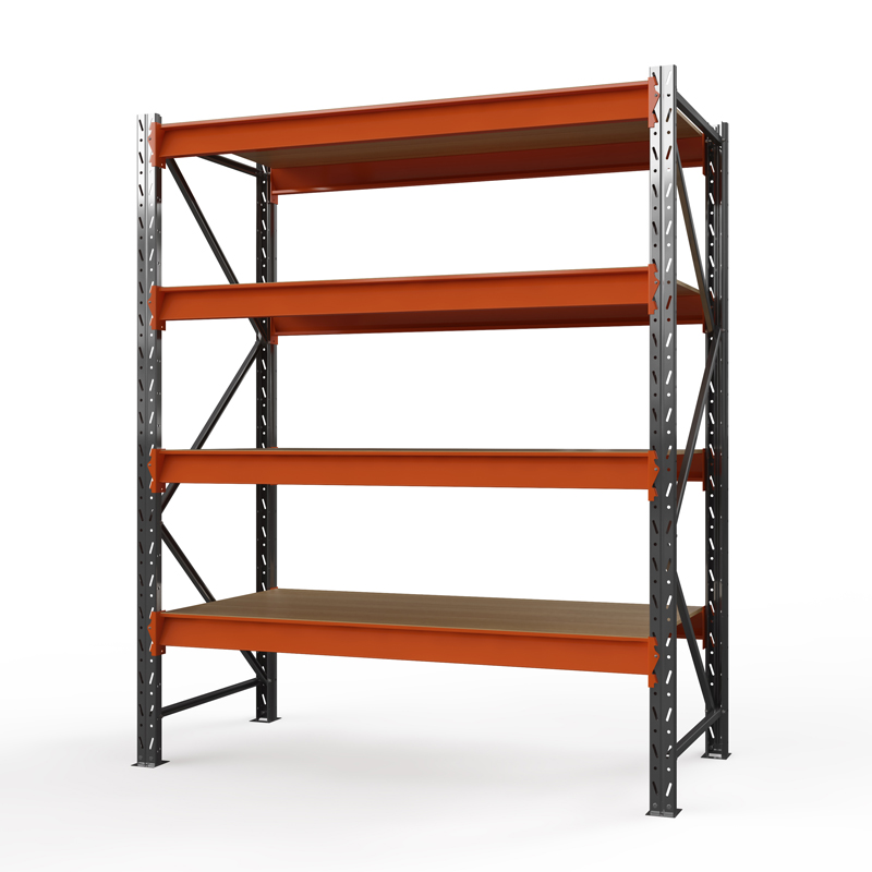 Стеллаж металлический Оптима, 2500x1530x785 мм. Ярусы: 4 шт. фанера