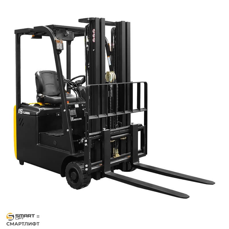 Электропогрузчик трёхопорный EFS151 (1500 кг; 3 м; 48В / 180Ач) СМАРТЛИФТ (SMARTLIFT)