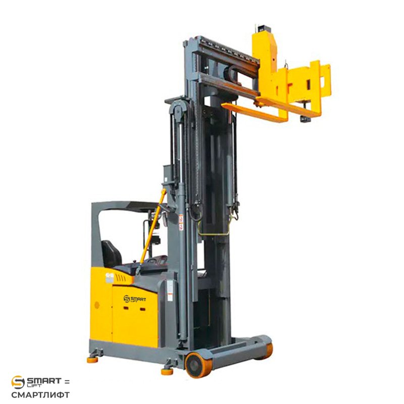 Узкопроходный ричтрак OPD15 (1500 кг; 7,4 м; 48В / 1000Ач) СМАРТЛИФТ (SMARTLIFT)